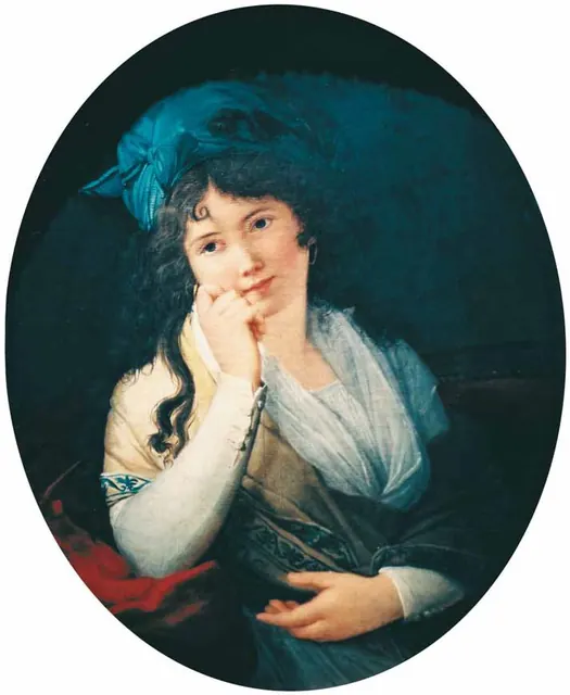 Benoist, Portrait de l’artiste (la comtesse Benoist par elle-même)
