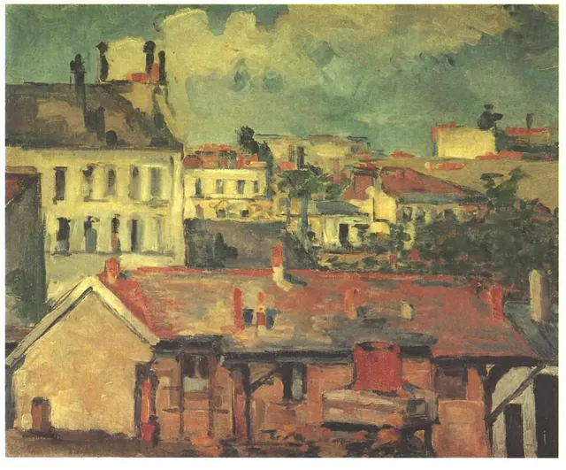 Cézanne, Groupe de maisons – Les Toits