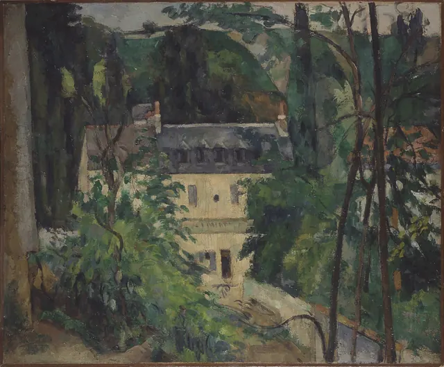 Cézanne, Rue du Fond-de-l’Hermitage, quartier de l’Hermitage, Pontoise