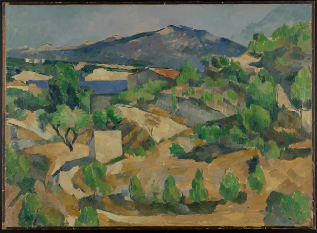 Cézanne, Montagnes en Provence - Marseilleveyre vu de L’Estaque