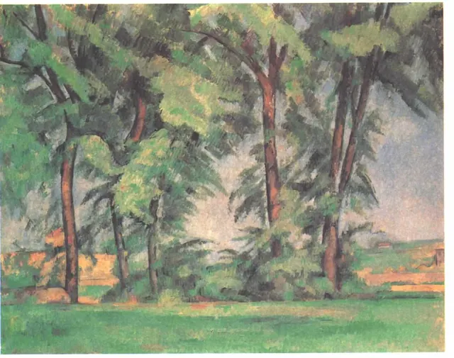 Cézanne, Les grands arbres au Jas de Bouffan