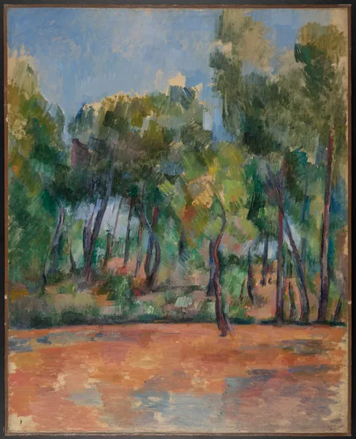 Cézanne, Sous-bois