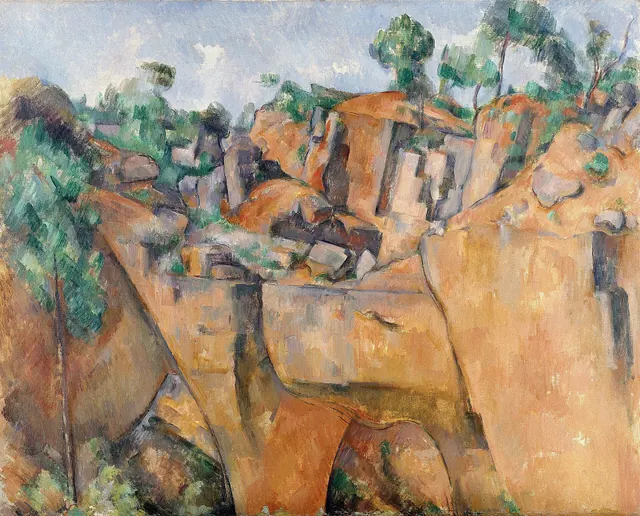 Cézanne, La Carrière de Bibémus
