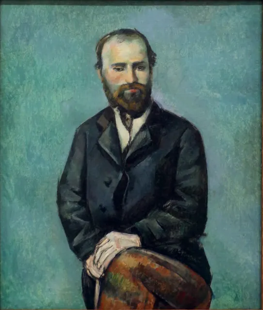 Cézanne, Portrait de l’artiste, d’après une photographie