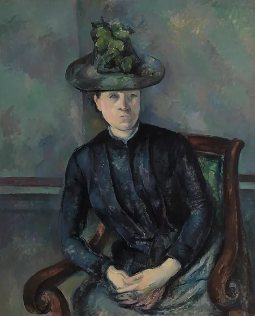 Cézanne, Madame Cezanne au chapeau vert