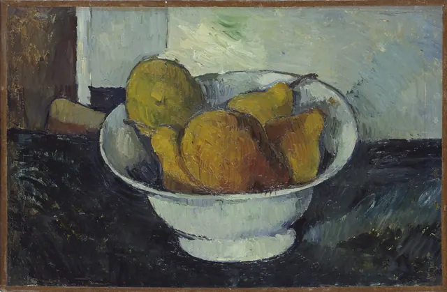 Cézanne, Saladier avec fruits