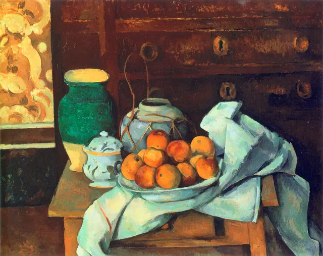 Cézanne, Nature morte à la commode
