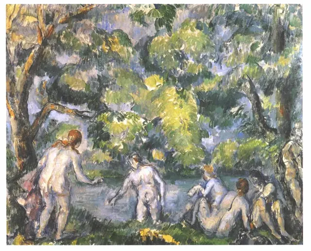 Cézanne, Six baigneuses; Les Ondines