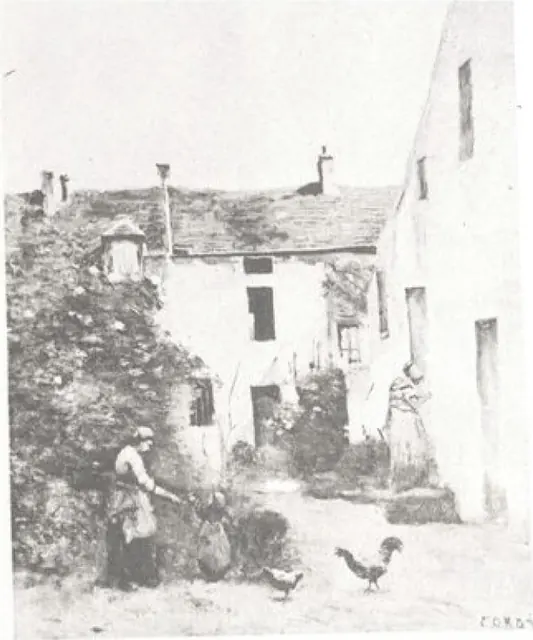 Corot, La Ferme (Coubron, cour d’une maison de paysans)