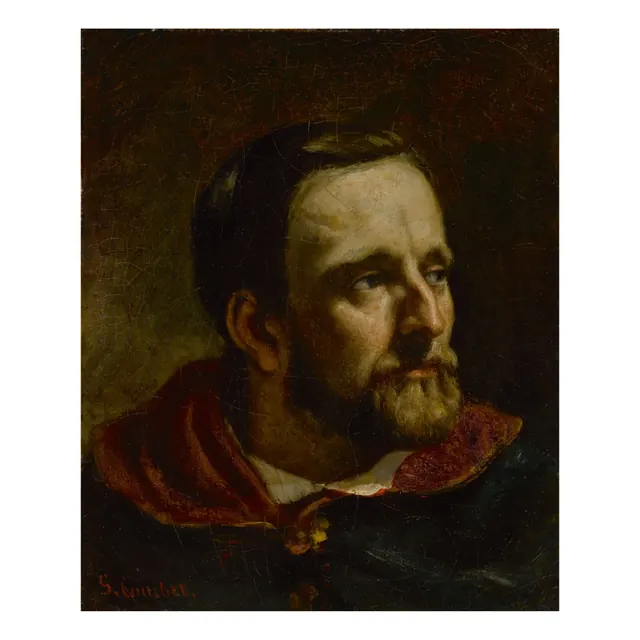 Courbet, Portrait présumé de Tony Marlet