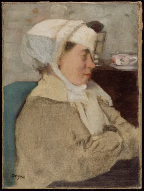Degas, La Femme au bandeau