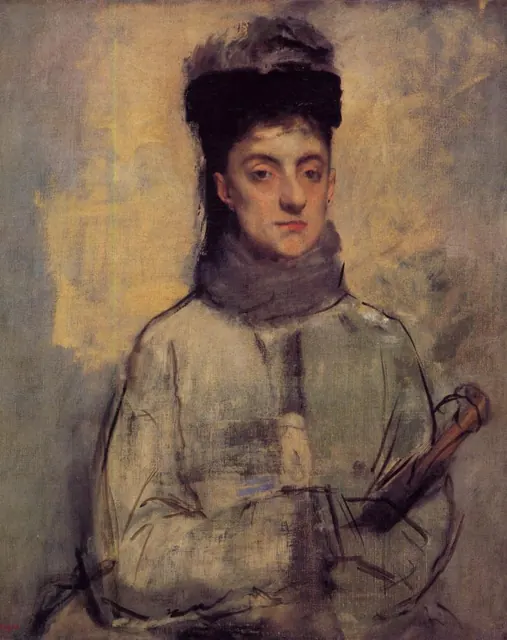 Degas, Femme à l’ombrelle (Berthe Jeantaud)