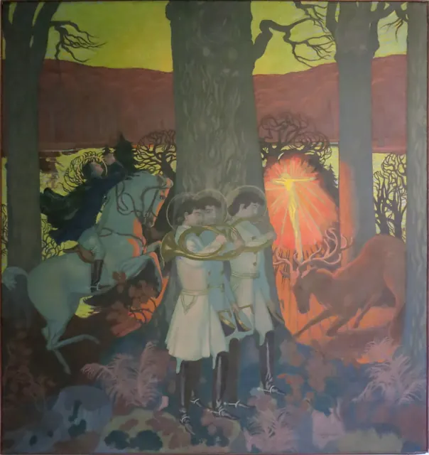 Maurice Denis, La Légende de saint Hubert · Le Miracle