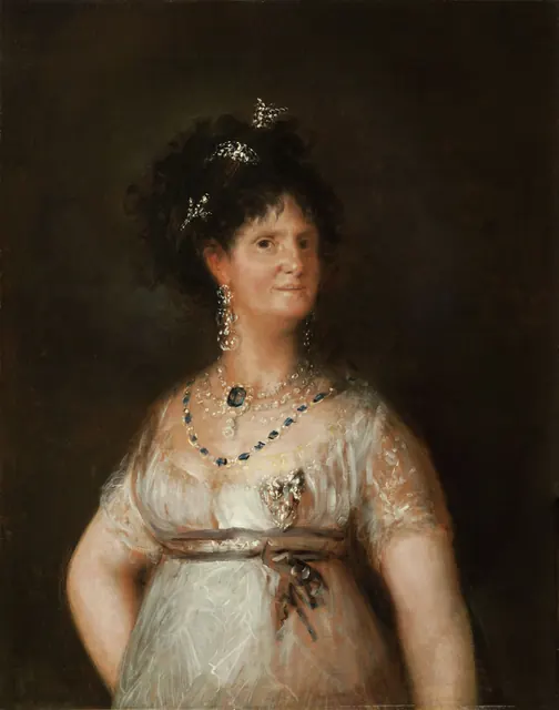 Goya, La Reine María Luisa d’Espagne