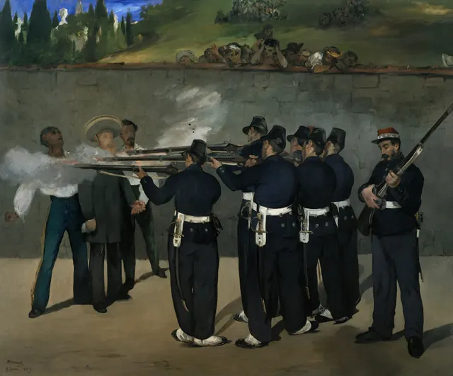 Manet, L’Exécution de Maximilien