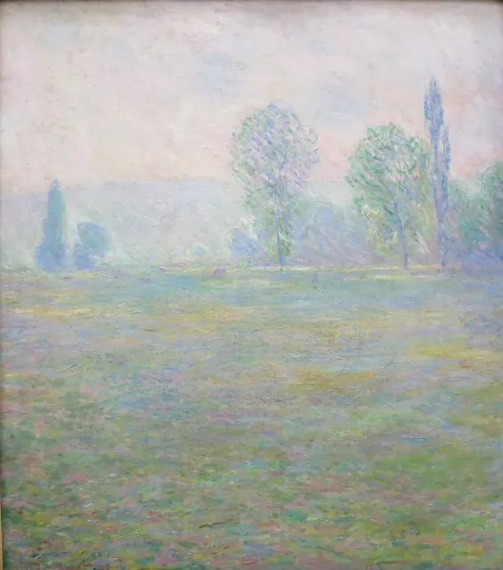 Monet, Prairie à Giverny