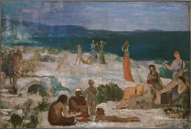 Puvis de Chavannes, Massilia, colonie grecque