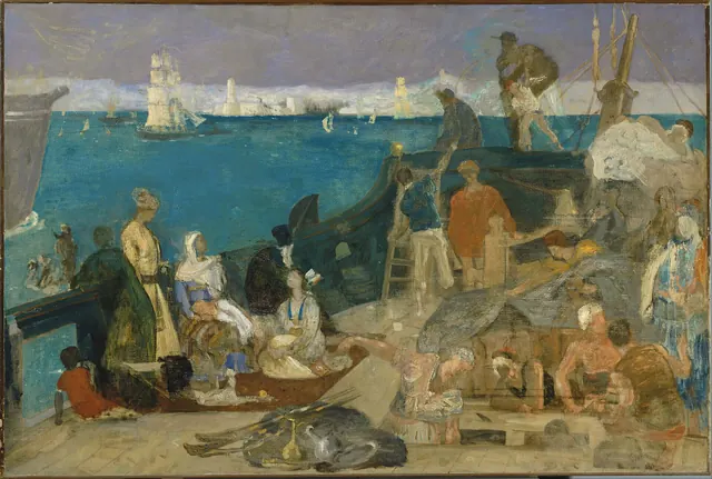 Puvis de Chavannes, Marseille, porte de l’Orient